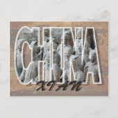 Xi'an, China Briefkaart (Voorkant)