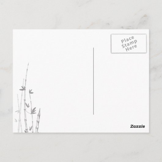 Xi'an, China Briefkaart (Achterkant)