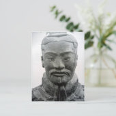 xi'an krijger briefkaart (Staand voorkant)