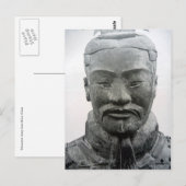 xi'an krijger briefkaart (Voorkant / Achterkant)