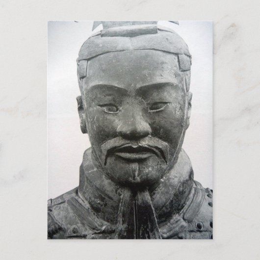 xi'an krijger briefkaart (Voorkant)