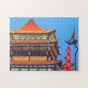Xi'An Stadsmuur Gebouw Legpuzzel