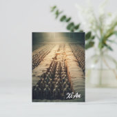 Xi'an Terracotta Warriors China Reizen Briefkaart (Staand voorkant)