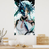 Xiao Genshin impact Poster (Keuken)