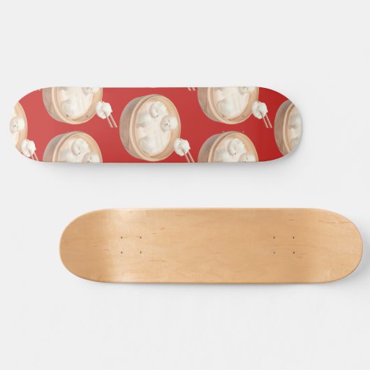 Xiao Long Bao Persoonlijk Skateboard (Horizontaal)