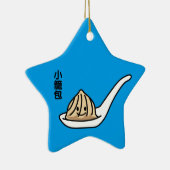 Xiaolongbao Chinese Soup Dumpling Dim Sum Bun Keramisch Ornament (Rechts)