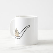 Xiaolongbao Chinese Soup Dumpling Dim Sum Bun Koffiemok (Voorkant links)