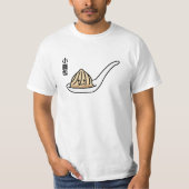 Xiaolongbao Chinese Soup Dumpling Dim Sum Spoon T-shirt (Voorkant)