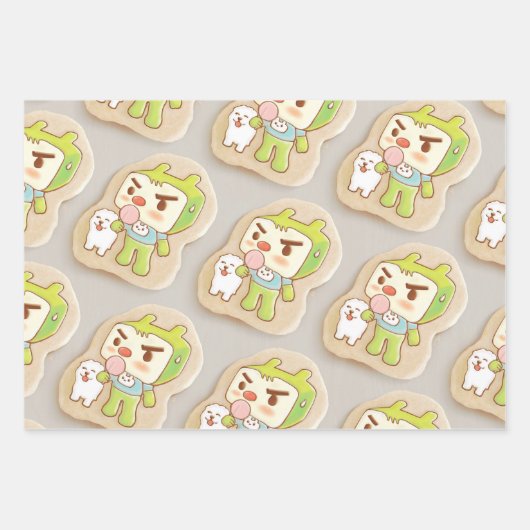 XiaoTieJun Icing Cookies Inpakpapier Vel (Voorkant 3)