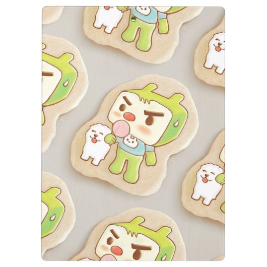 XiaoTieJun Icing Cookies Klembord (Achterkant)