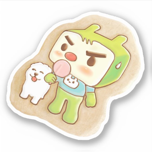 XiaoTieJun Icing Cookies Sticker (Voorkant)