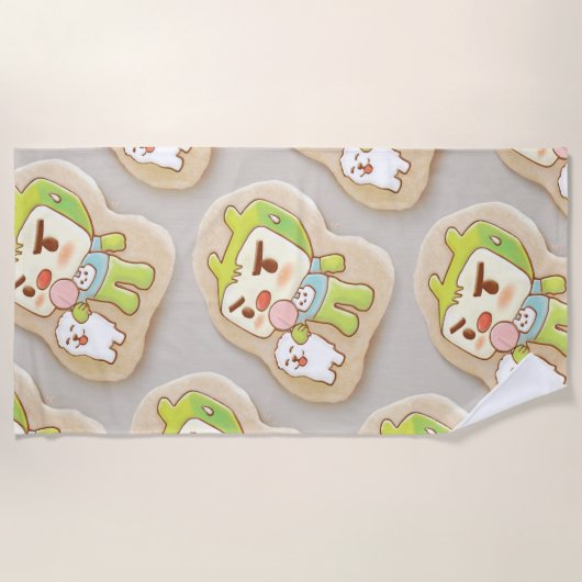 XiaoTieJun Icing Cookies Strandlaken (Voorkant)