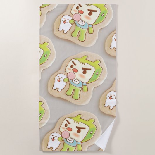 XiaoTieJun Icing Cookies Strandlaken (Voorkant)