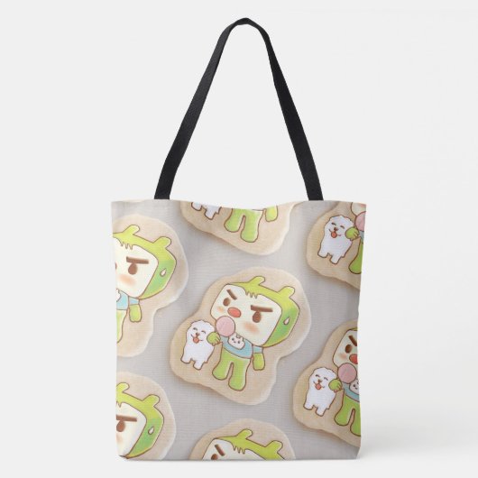 XiaoTieJun Icing Cookies Tote Bag (Achterkant)