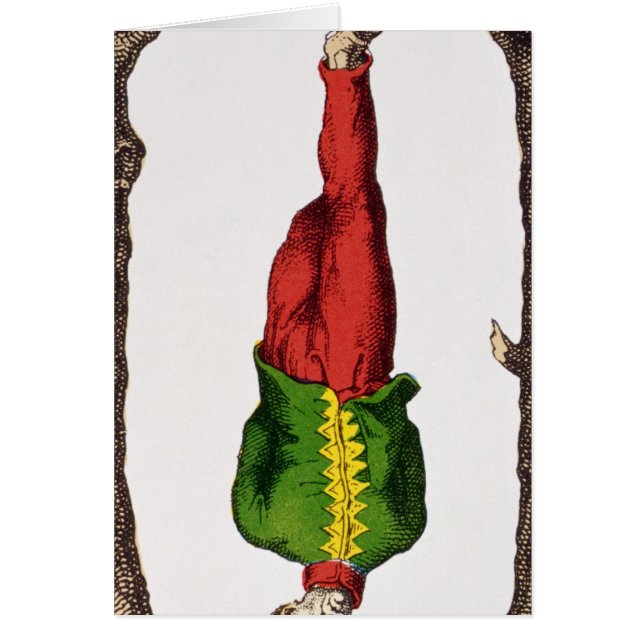 XII Het Handige Man, tarotkaart (Voorkant)