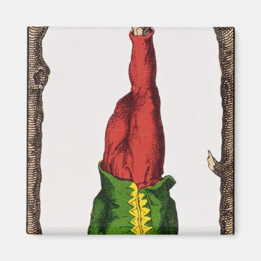 XII Het Handige Man, tarotkaart Magneet (Voorkant)