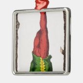 XII Het Handige Man, tarotkaart Metalen Ornament (Links)