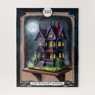 XIII The Midnight Manor - Never Sleeps Tarot Legpuzzel