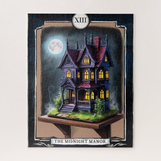 XIII The Midnight Manor - Never Sleeps Tarot Legpuzzel (Verticaal)
