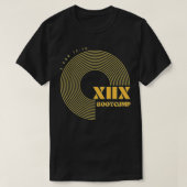 XIIX Bootcamp Race Track Retro Premium T-shirt (Design voorkant)