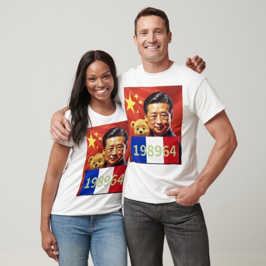 XIJINPING WINNIE POOH CHINA CCP 198964 FRANKRIJK V T-SHIRT (Unisex)