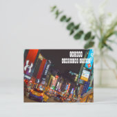 Ximending Street in Taiwan Briefkaart (Staand voorkant)