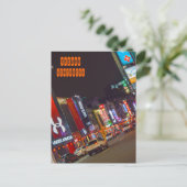 Ximending Street in Taiwan Briefkaart (Staand voorkant)