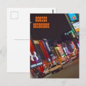 Ximending Street in Taiwan Briefkaart (Voorkant / Achterkant)