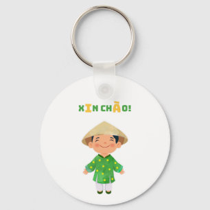 XIN CHÀO! vietnamese Sleutelhanger