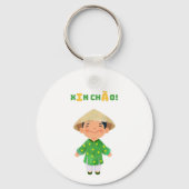 XIN CHÀO! vietnamese Sleutelhanger (Achterkant)