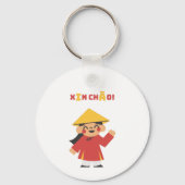 XIN CHÀO! vietnamese Sleutelhanger (Achterkant)