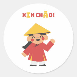 XIN CHÀO! vietnamese Sticker