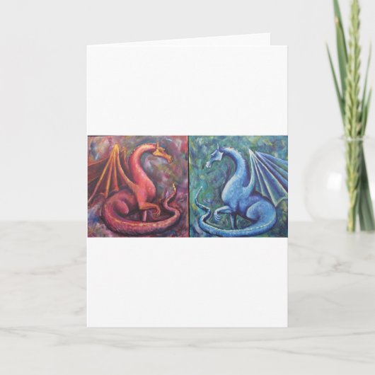 Xin Dragons Kaart (Voorkant)