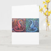 Xin Dragons Kaart (Gele Bloem)