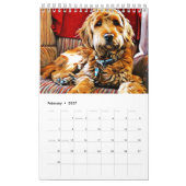 Xine's Pack of Strays & Others Calendar Kalender (Feb 2027)
