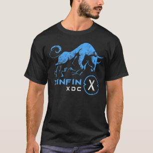 XinFin Crypto BULLRUN HODL XDC Token Blockchain Mi T-shirt