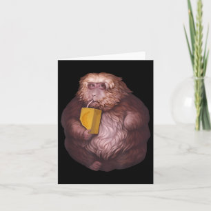 Xing Xing Monkey Meme – Grappig Viraal Ontwerp  Kaart
