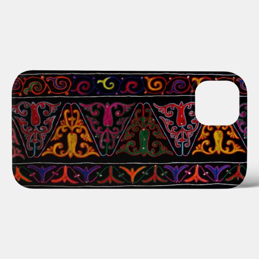 Xinjiang Borduurwerk Grens Case-Mate iPhone Case (Achterkant (horizontaal))