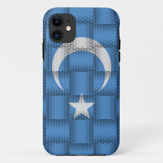 Xinjiang-vlag Case-Mate iPhone Case (Achterkant)
