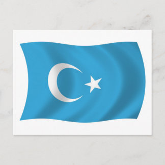 Xinjianj Oeigoerse Vlag Postkaart