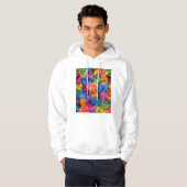 Xinxiang China City Map Hoodie (Voorkant volledig)