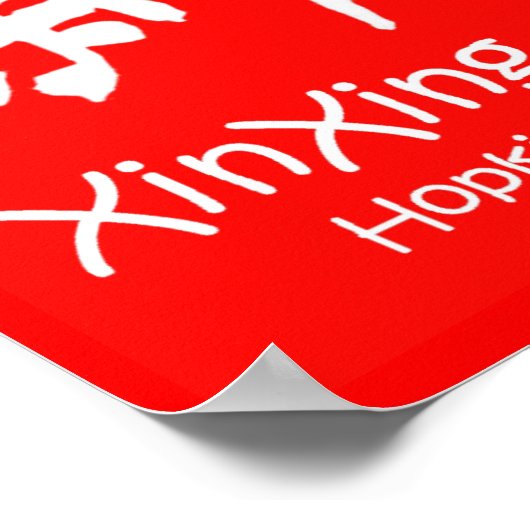 XinXing Academy Poster (Hoek)