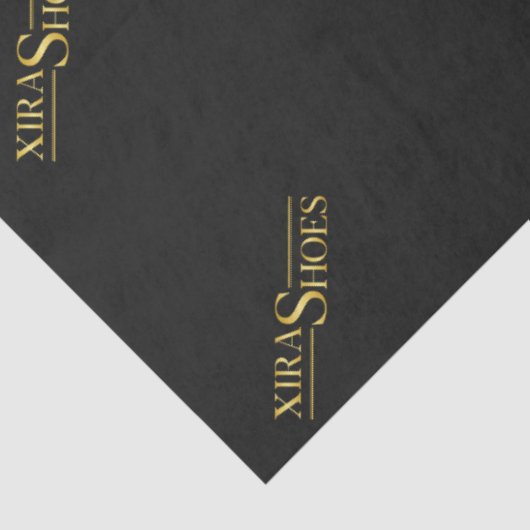 Xiras Shoes Tissuepapier (Detail)