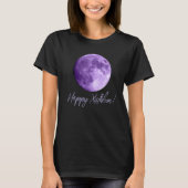 Xishlon Moon Black Witch Boeken Thema T-shirt (Voorkant)