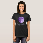 Xishlon Moon Black Witch Boeken Thema T-shirt (Voorkant volledig)