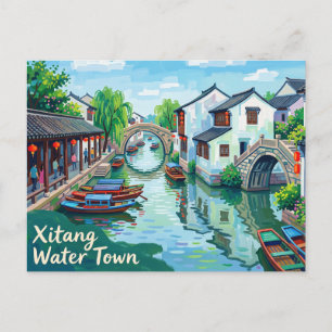 Xitang Water Town China Briefkaart