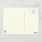 Xiuhtecuhtli Aztec Death God Briefkaart (Achterkant)