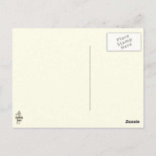 Xiuhtecuhtli Aztec Death God Briefkaart (Achterkant)