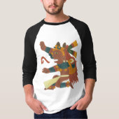 Xiuhtecuthli - Maya Aztec schepper god 01 T-shirt (Voorkant)