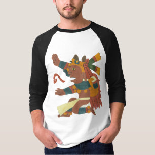 Xiuhtecuthli - Maya Aztec schepper god 01 T-shirt